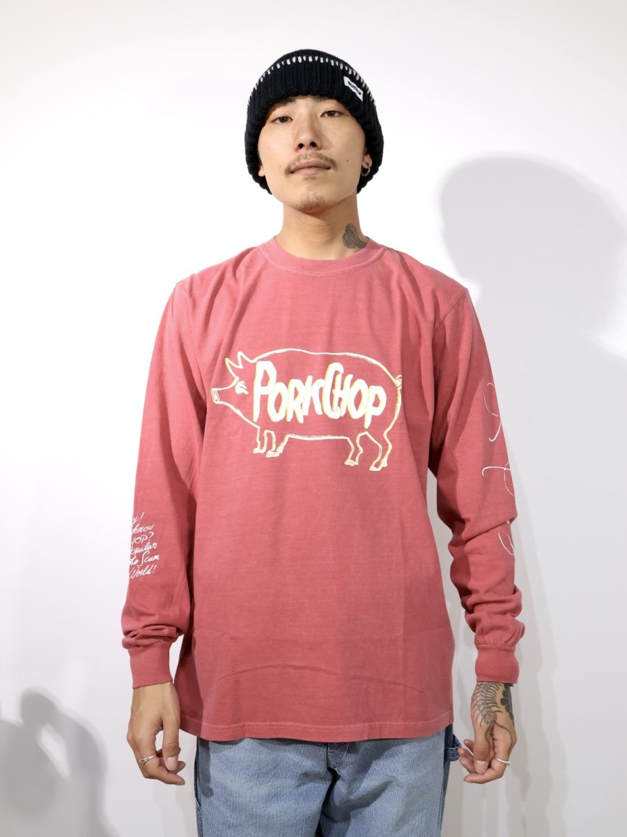 画像3: PORKCHOP GARAGE SUPPLY  SCUM PORK L/S TEE (3)