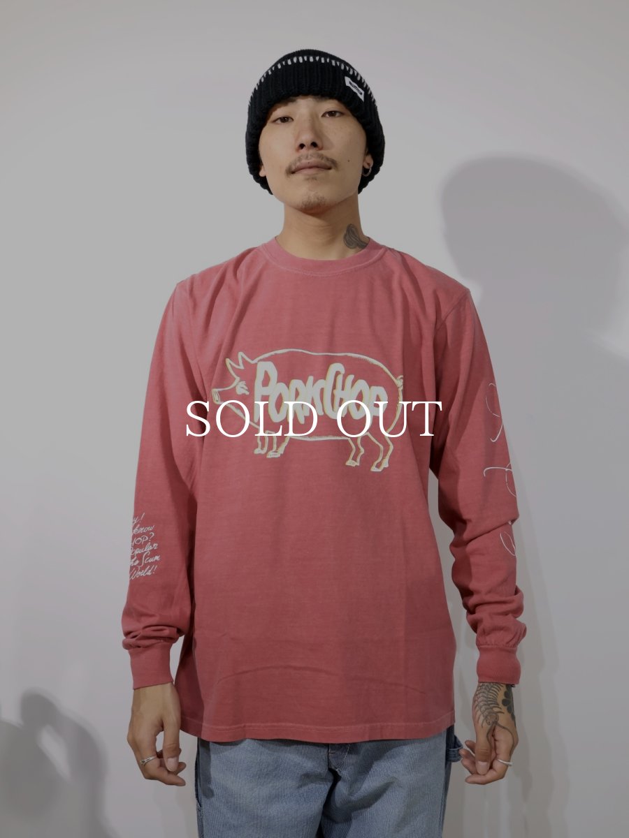 画像3: PORKCHOP GARAGE SUPPLY  SCUM PORK L/S TEE (3)