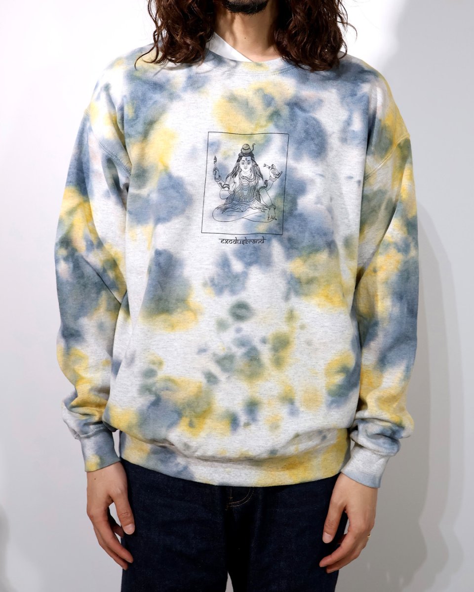 画像2: exodus  Terps Siva TIE DYE SWEAT (2)