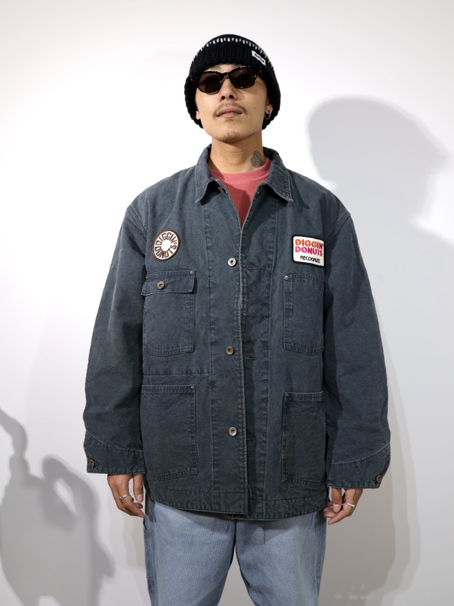 画像3: BOW WOW  DIGGIN' DONUTS DUCK COVERALL AGED (3)