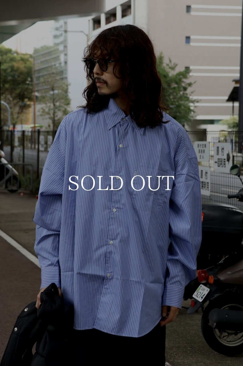 画像4: COOTIE PRODUCTIONS   Stripe Broad Oversized L/S Shirt (4)