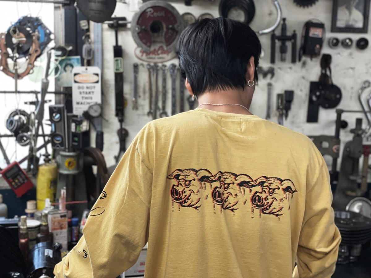 画像20: PORKCHOP GARAGE SUPPLY  SCUM PORK L/S TEE (20)