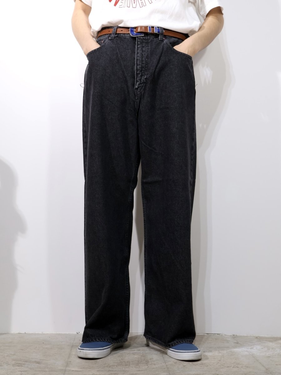 画像2: COOTIE   12.5oz Denim 5 Pocket Square Leg Pants (2)