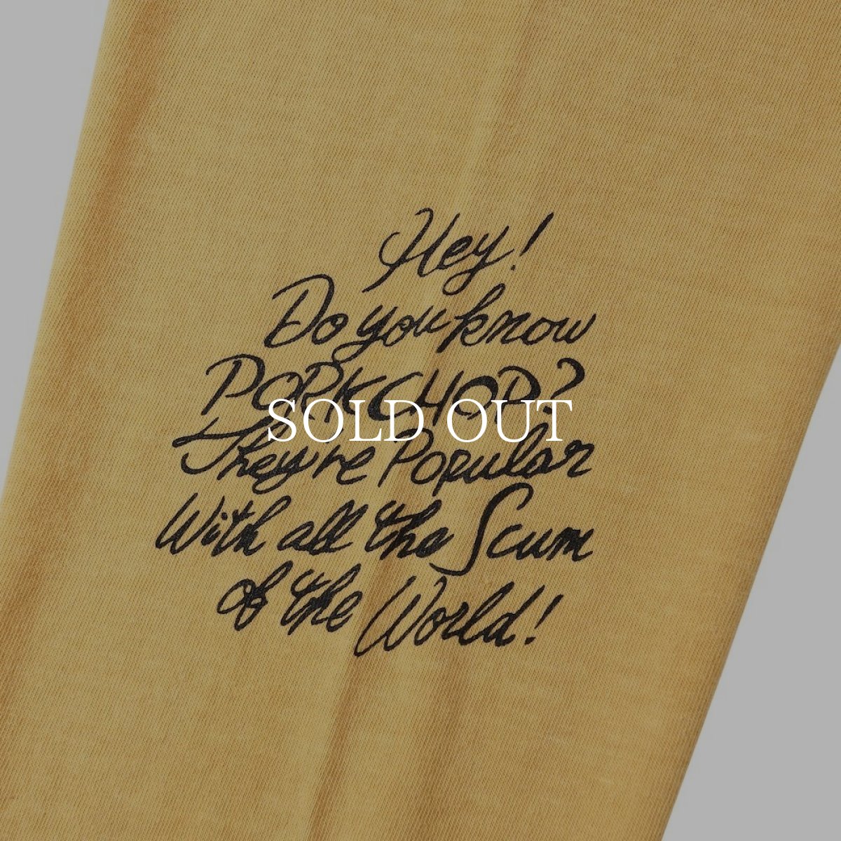 画像18: PORKCHOP GARAGE SUPPLY  SCUM PORK L/S TEE (18)