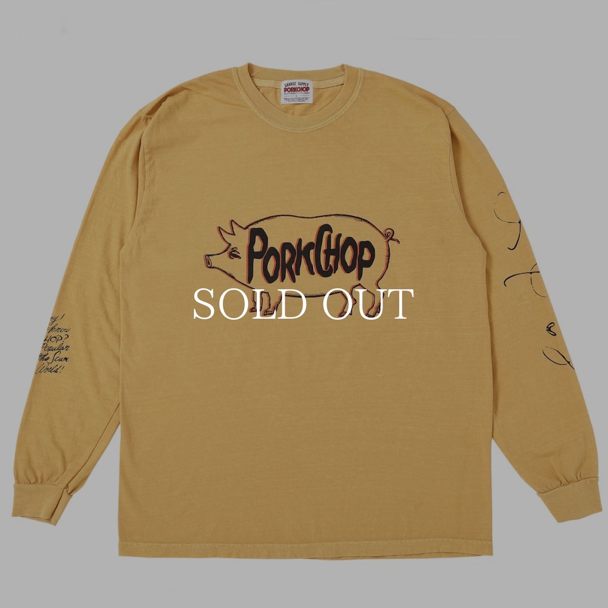 画像14: PORKCHOP GARAGE SUPPLY  SCUM PORK L/S TEE (14)