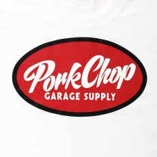 画像13: PORKCHOP GARAGE SUPPLY  NC OVAL SCRIPT L/S TEE (13)