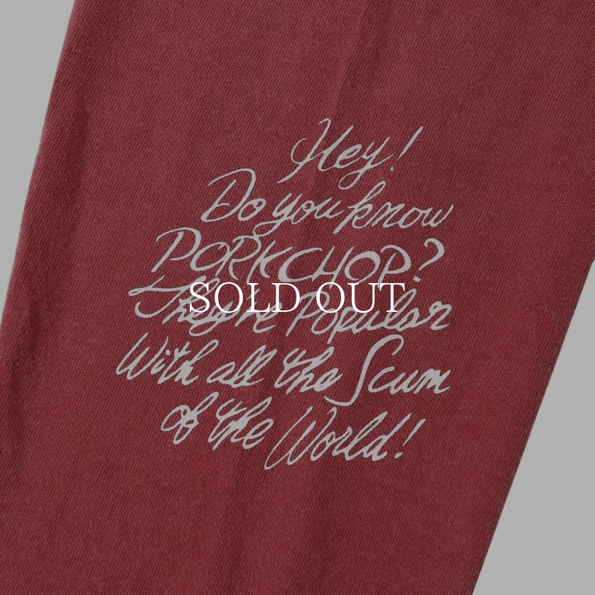 画像6: PORKCHOP GARAGE SUPPLY  SCUM PORK L/S TEE (6)