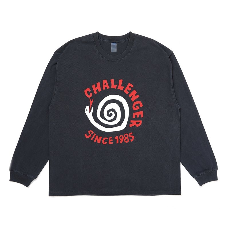 CHALLENGER L/S PIGMENT SPIRAL SNAKE TEE CLG-TS 026-015 公式通販