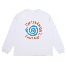 画像1: CHALLENGER  L/S PIGMENT SPIRAL SNAKE TEE (1)