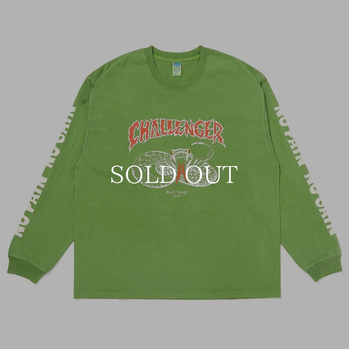 画像10: CHALLENGER  【再入荷】L/S PIGMENT SNAKE TEE (10)