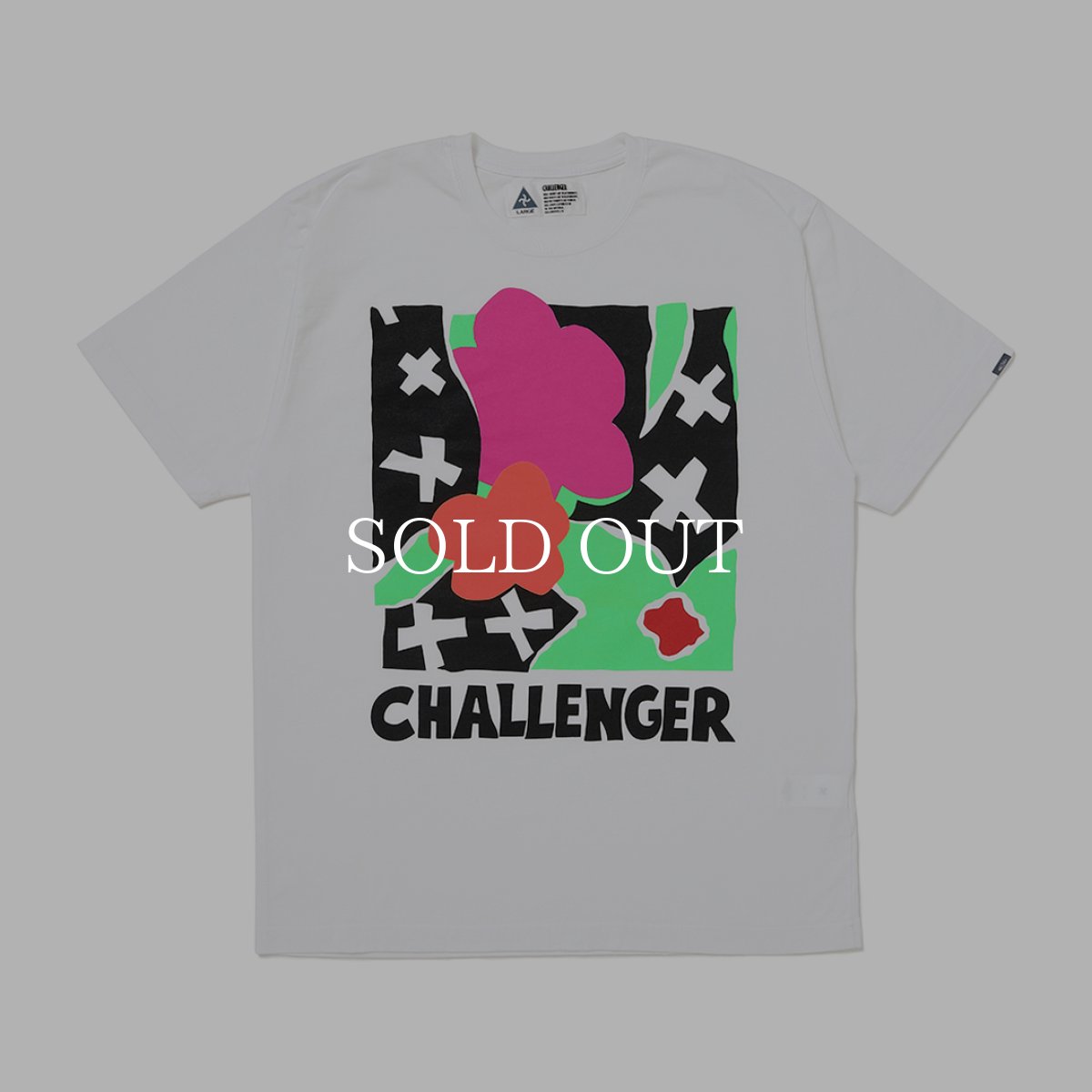画像1: CHALLENGER  FLOWER TEE (1)