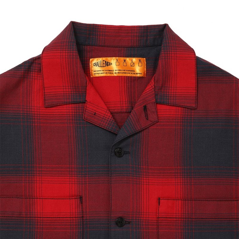 CHALLENGER SHADOW CHECK SHIRT CLG-SH 026-004 公式通販