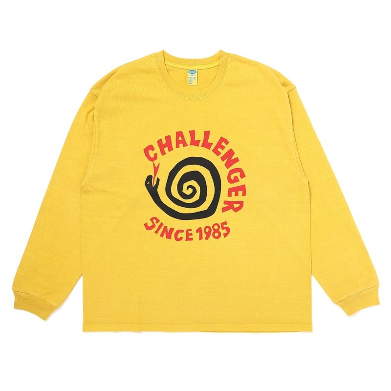 CHALLENGER L/S PIGMENT SPIRAL SNAKE TEE CLG-TS 026-015 公式通販