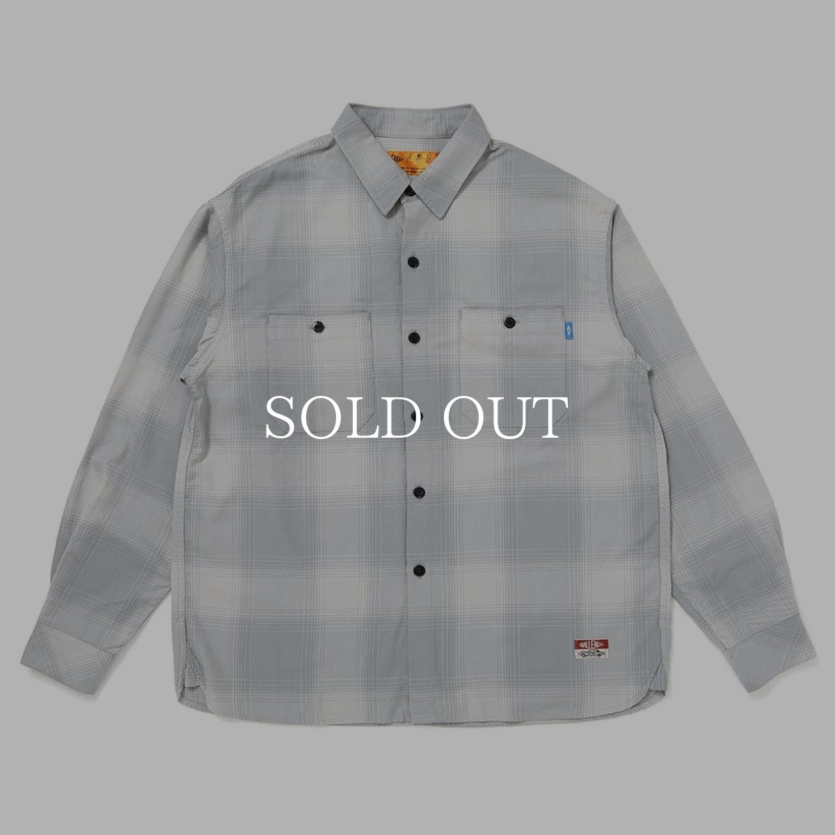 画像10: CHALLENGER  L/S SHADOW CHECK SHIRT (10)