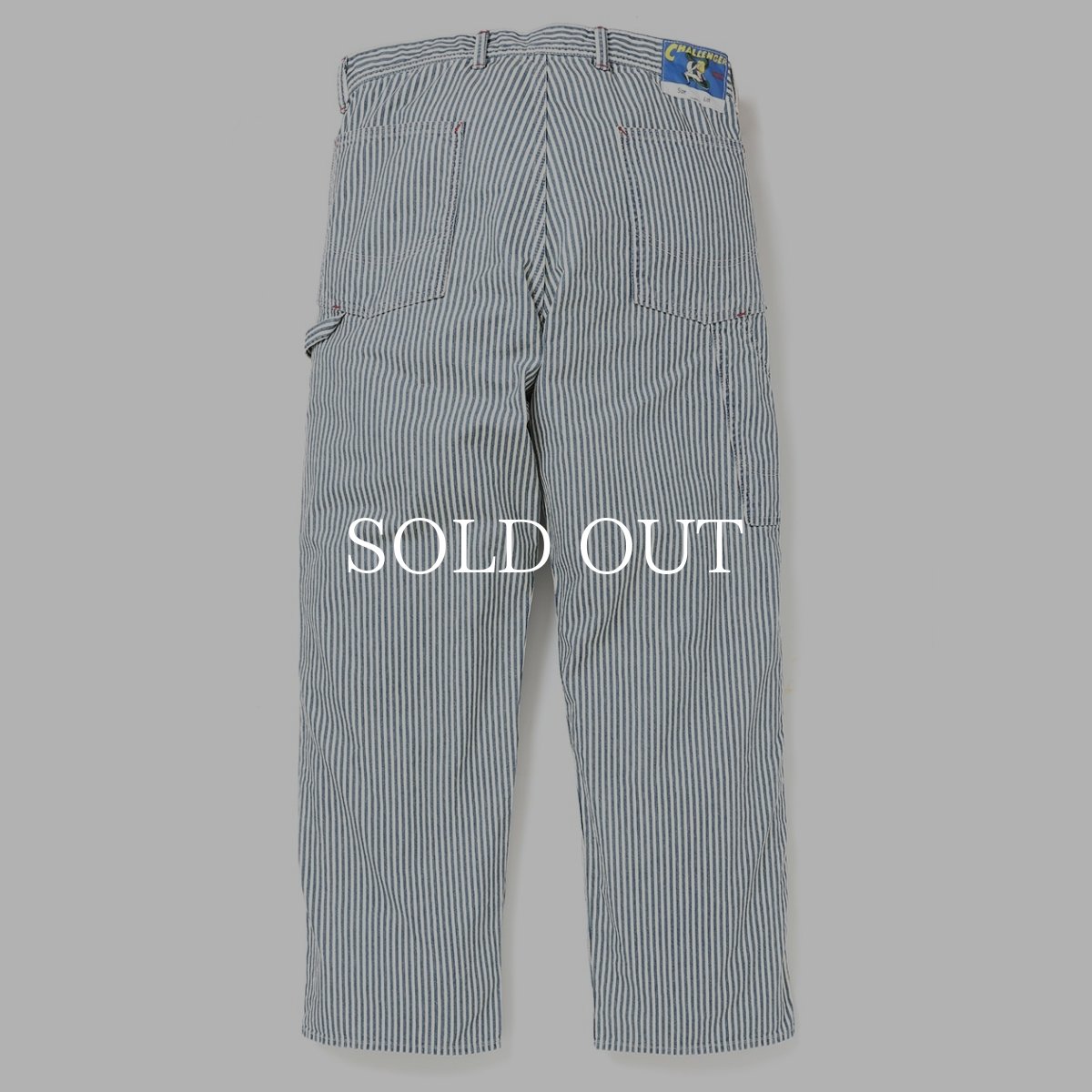 画像2: CHALLENGER  HICKORY PAINTER PANTS (2)