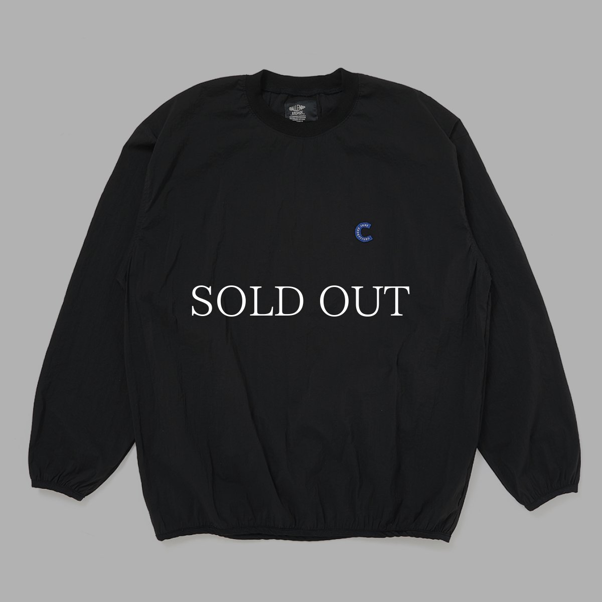 画像1: CHALLENGER  L/S C PATCH WIND CREW  (1)