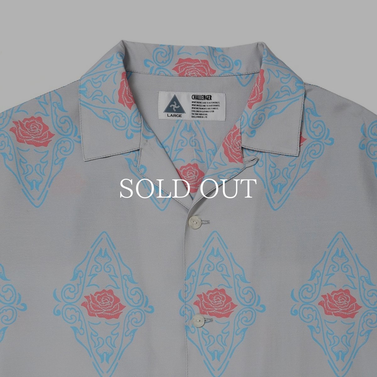 画像7: CHALLENGER  ROSE SHIRT (7)