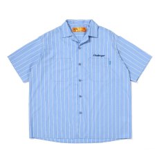画像1: CHALLENGER  STRIPE MECHANIC SHIRTS (1)