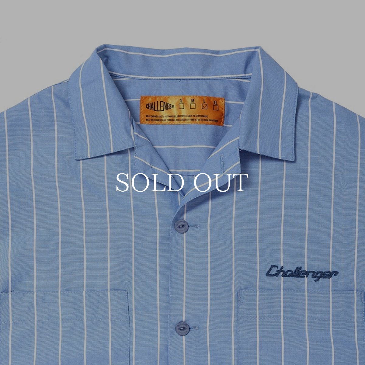 画像7: CHALLENGER  STRIPE MECHANIC SHIRTS (7)