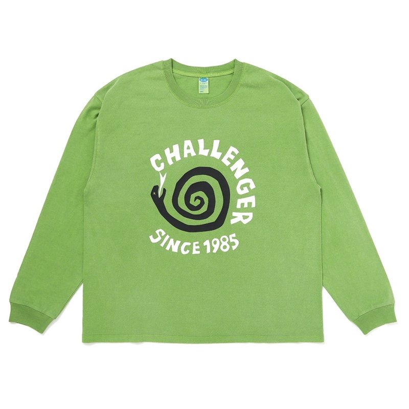 CHALLENGER L/S PIGMENT SPIRAL SNAKE TEE CLG-TS 026-015 公式通販