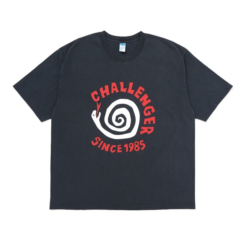 トップス CHALLENGER L/S PIGMENT SPIRAL SNAKE TEE CHALLENGER PIGMENT SPIRAL SNAKE TEE CLG-TS 026-012 公式通販