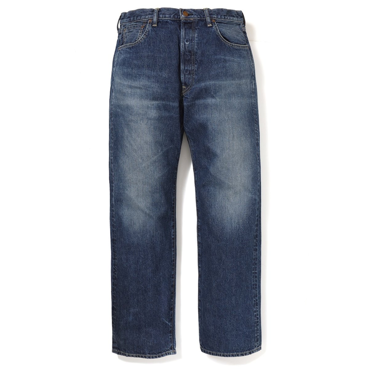 画像1: CHALLENGER  CLASSIC WASHED DENIM PANTS (1)