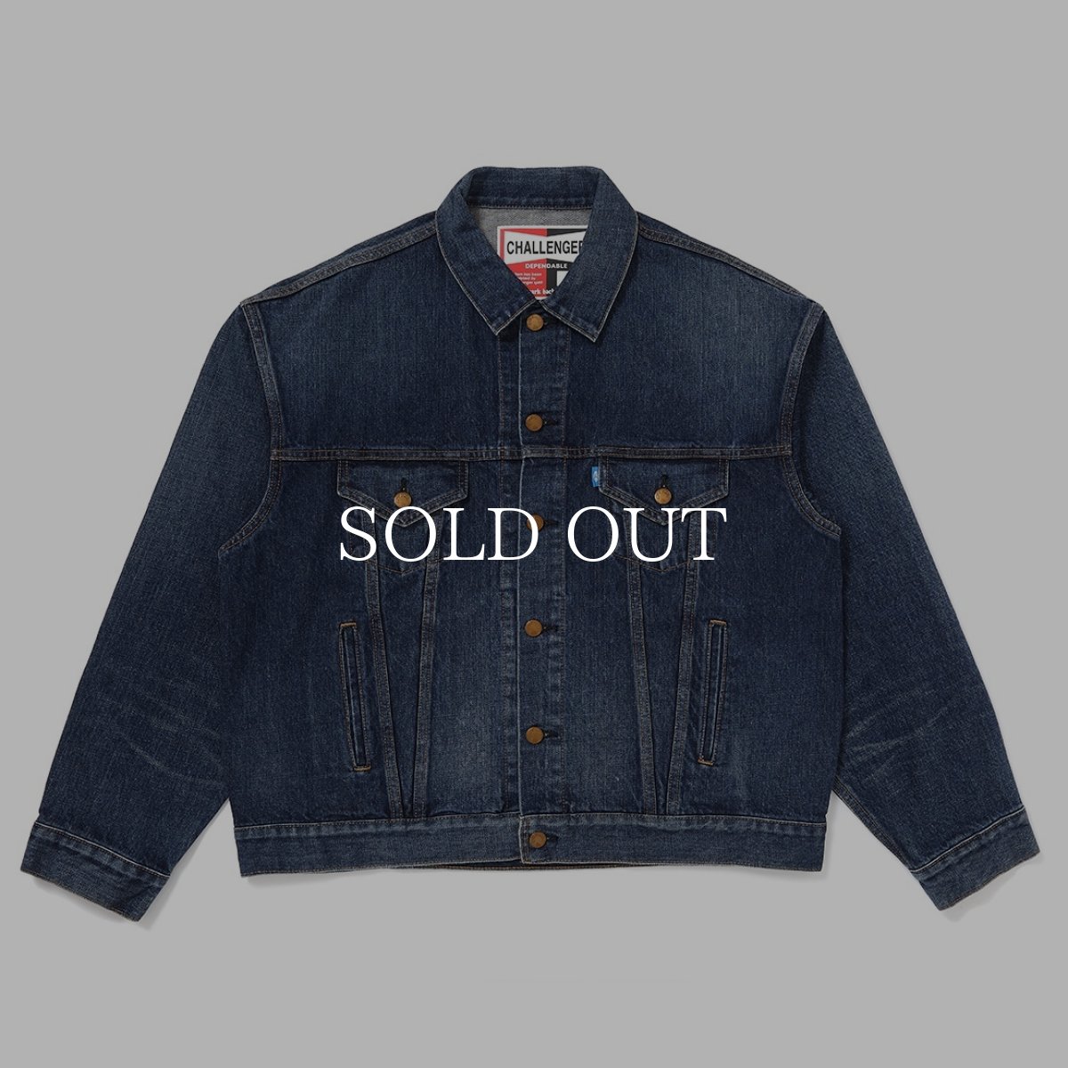 画像1: CHALLENGER  【再入荷】CLASSIC WASHED DENIM JACKET (1)