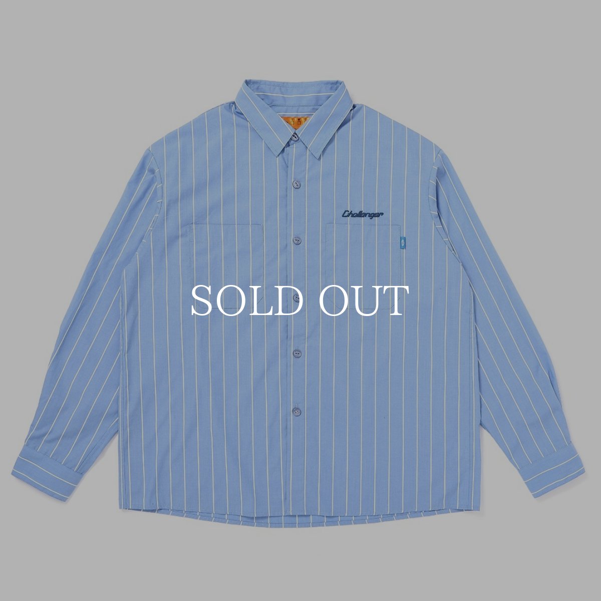 画像12: CHALLENGER  L/S STRIPE MECHANIC SHIRT (12)