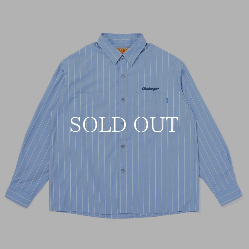 CHALLENGER L/S STRIPE MECHANIC SHIRT CLG-SH 026-001 公式通販