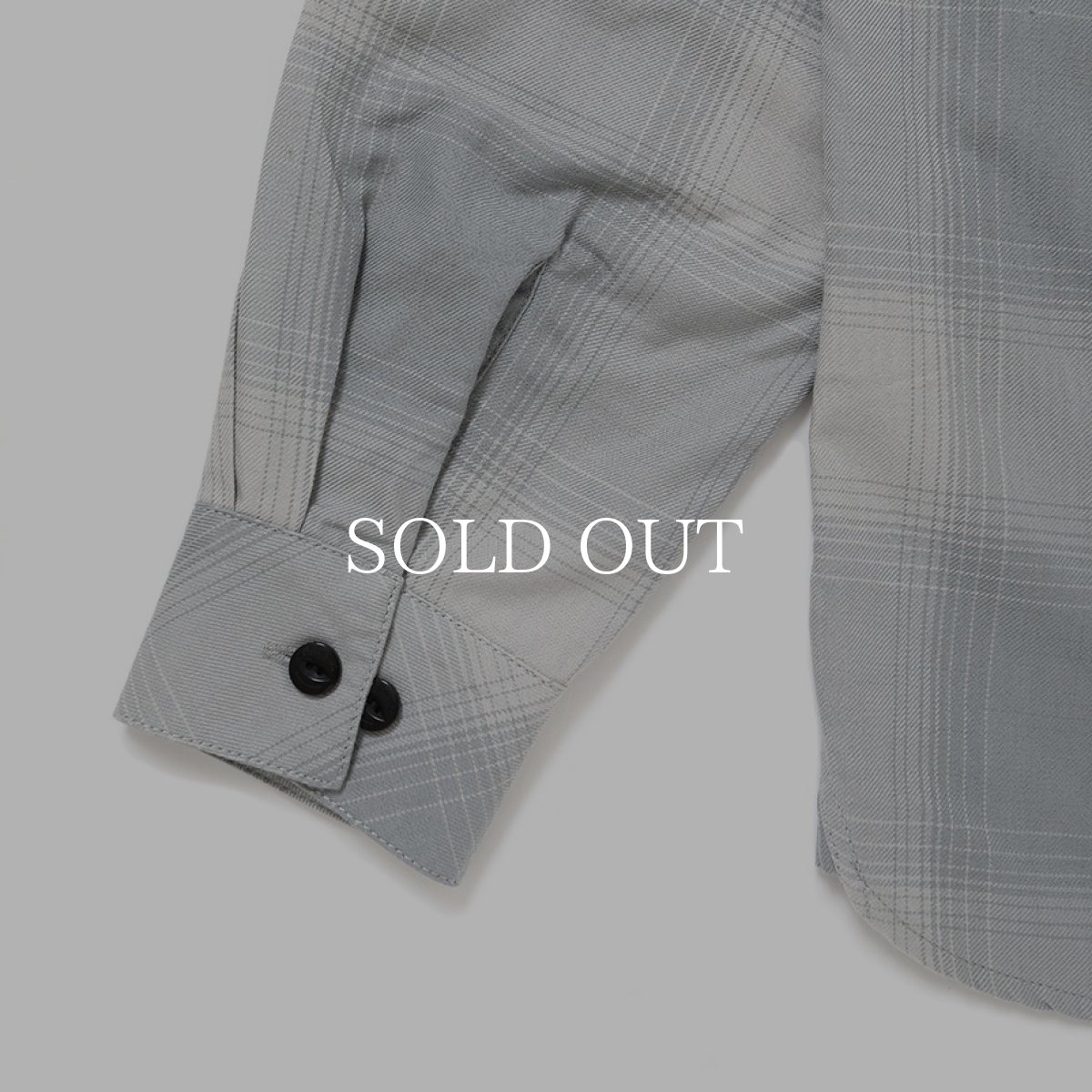 画像16: CHALLENGER  L/S SHADOW CHECK SHIRT (16)