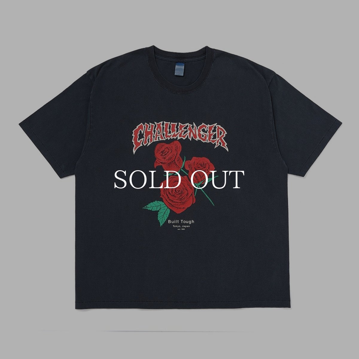 画像1: CHALLENGER  PIGMENT ROSE TEE (1)