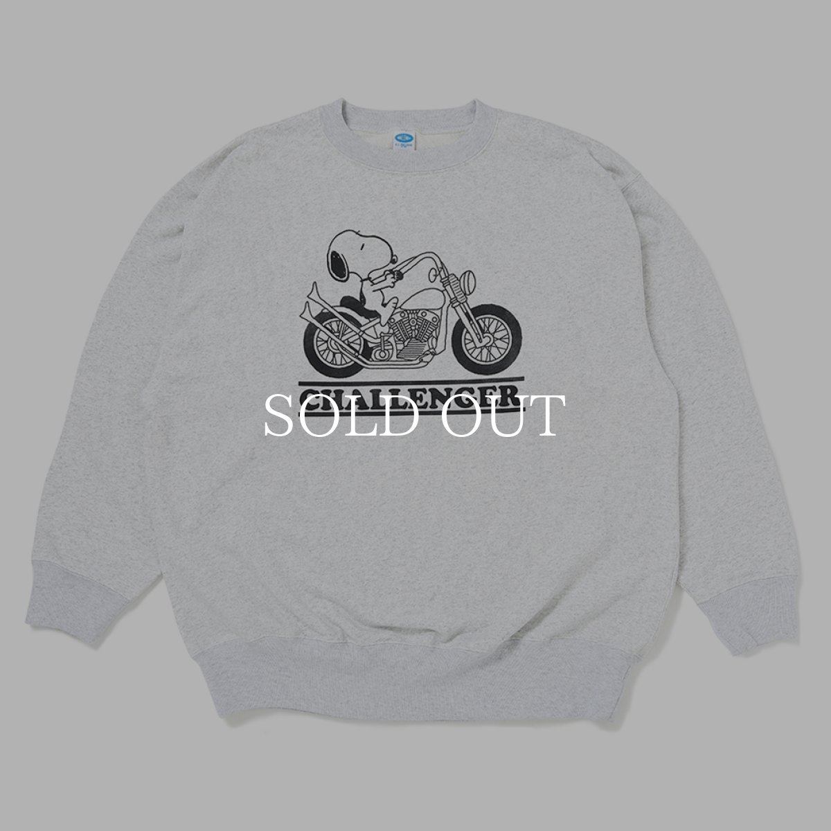 画像1: CHALLENGER  SNOOPY C/N SWEAT (1)