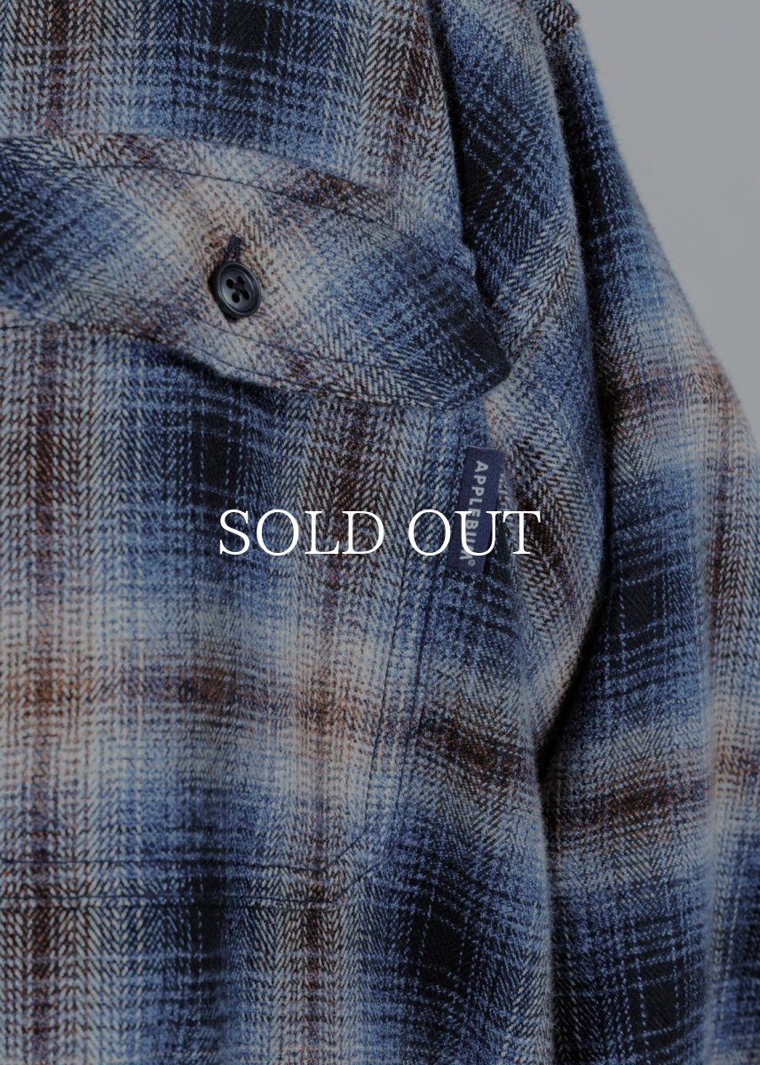 画像9: APPLEBUM  Melange Check Nel Shirt (9)