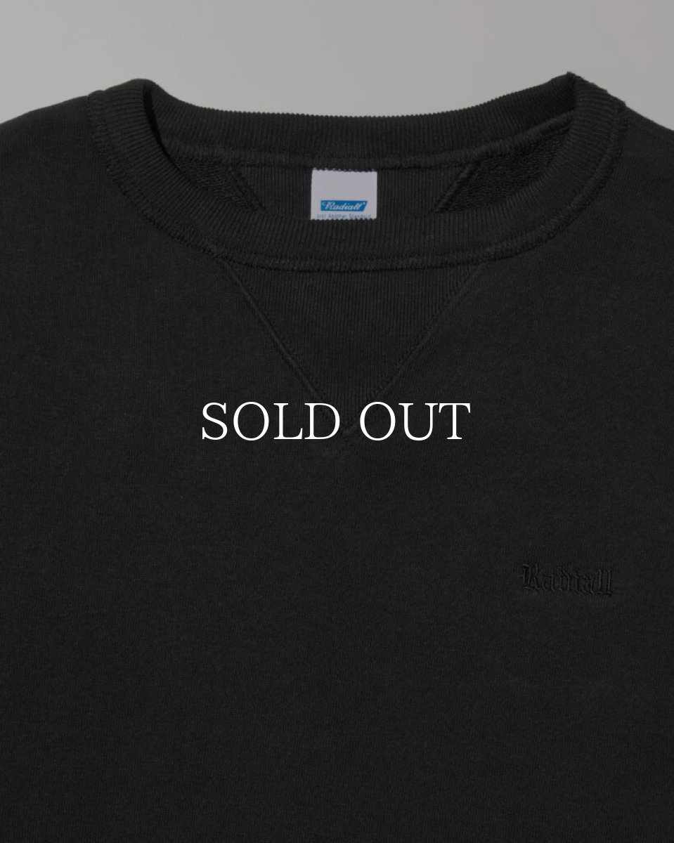 画像4: RADIALL  SIDEVALVE - LOOPWHEEL CREW NECK SWEATSHIRT L/S (4)