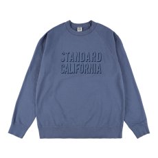 画像4: STANDARD CALIFORNIA  SD Pima Crew Logo Sweat (4)