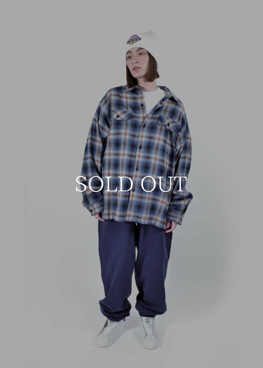 画像3: APPLEBUM  Melange Check Nel Shirt (3)