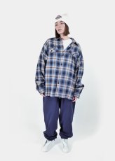 画像3: APPLEBUM  Melange Check Nel Shirt (3)