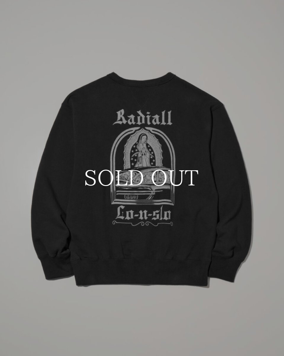 画像2: RADIALL  BOULEVARD - LOOPWHEEL CREW NECK SWEATSHIRT L/S (2)