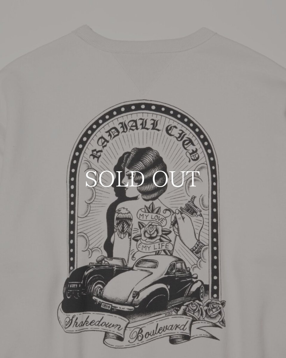 画像11: RADIALL  BOULEVARD - LOOPWHEEL CREW NECK SWEATSHIRT L/S (11)