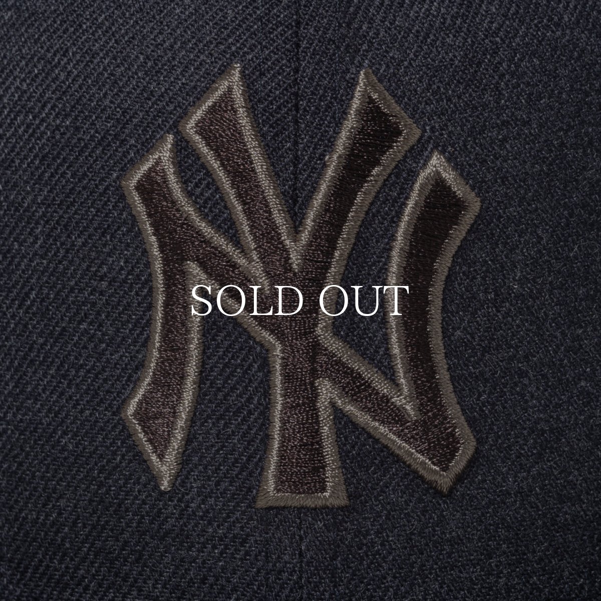 画像3: NEW ERA  59FIFTY Heather Pack ニューヨーク・ヤンキース ヘザーネイビー バーントウッドバイザー (3)