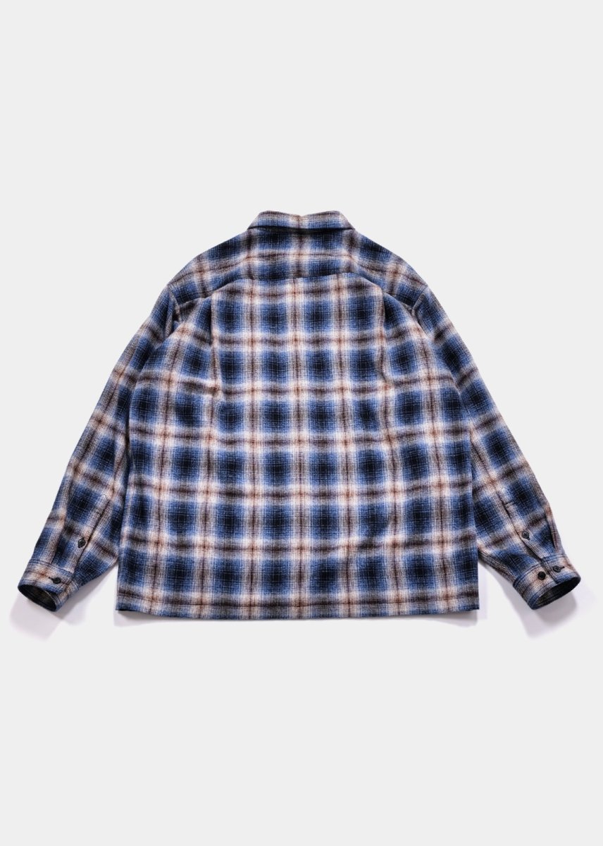 画像2: APPLEBUM  Melange Check Nel Shirt (2)