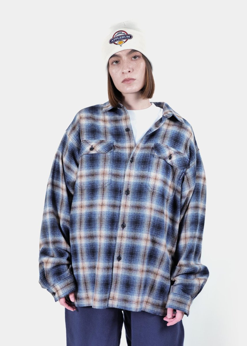 画像7: APPLEBUM  Melange Check Nel Shirt (7)