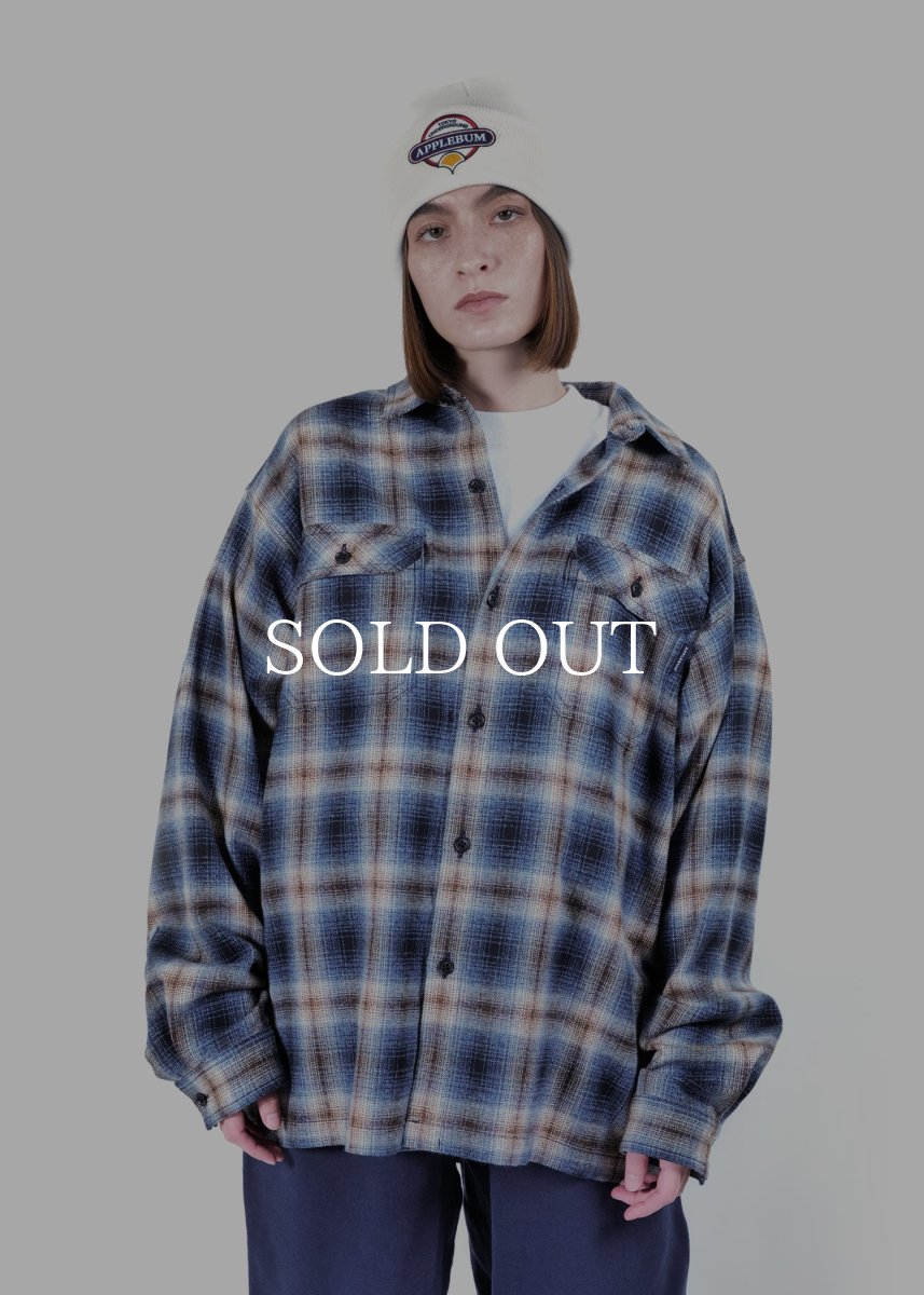 画像7: APPLEBUM  Melange Check Nel Shirt (7)