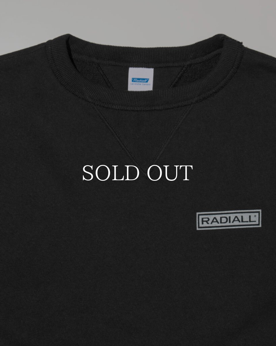 画像4: RADIALL  BOULEVARD - LOOPWHEEL CREW NECK SWEATSHIRT L/S (4)