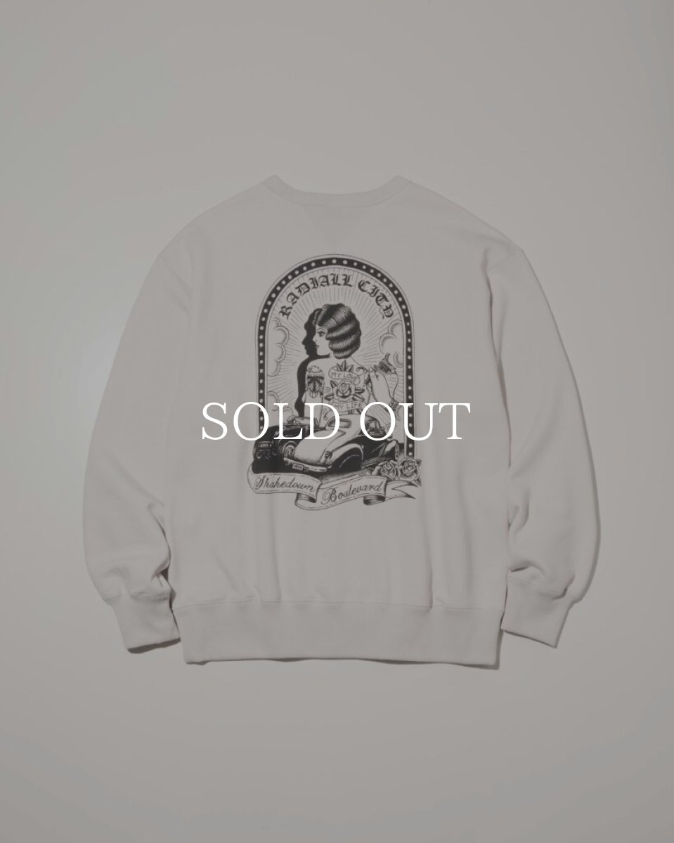 画像9: RADIALL  BOULEVARD - LOOPWHEEL CREW NECK SWEATSHIRT L/S (9)