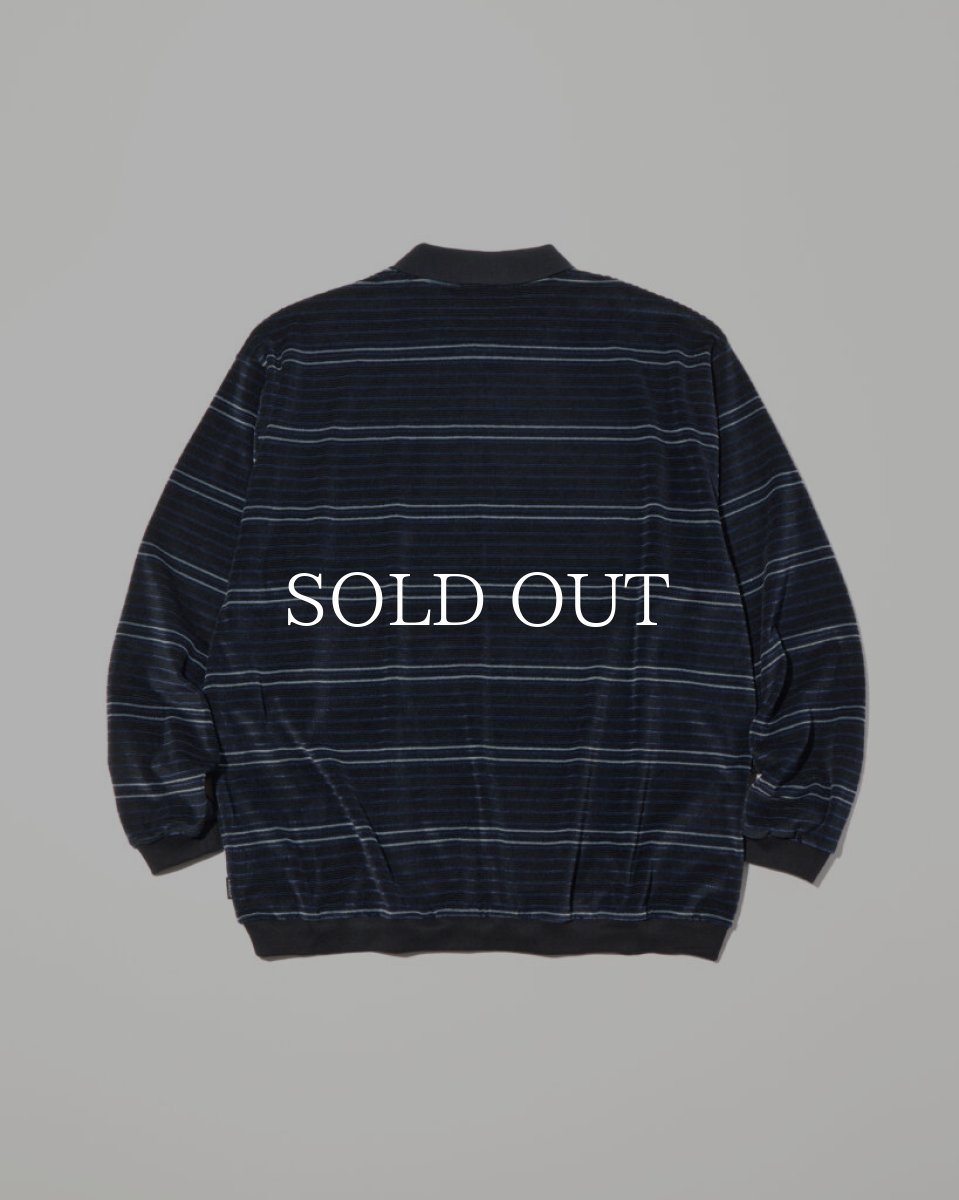 画像2: RADIALL  HITSVILLE - HALF ZIP POLO SHIRT L/S (2)