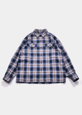 画像1: APPLEBUM  Melange Check Nel Shirt (1)