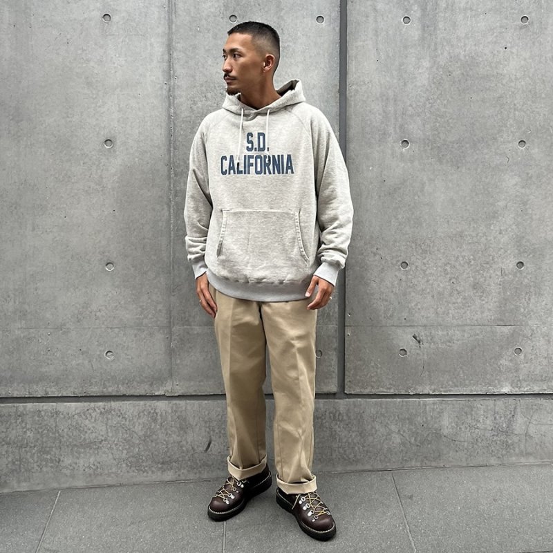 STANDARD CALIFORNIA SD Loop Knitting Logo Hood Sweat SWOHA280 公式通販