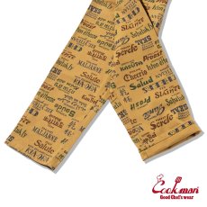 画像17: COOKMAN  シェフパンツ Chef Pants Semiwide Washed Duck Canvas Cheers (17)