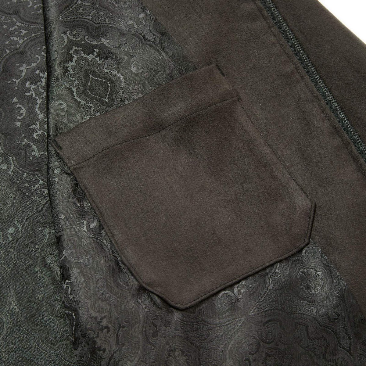 画像10: CALEE  FAUX SUEDE RIB JACKET (10)